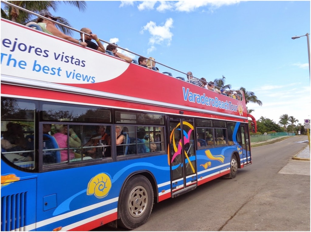 Des bus Transtur à Varadero